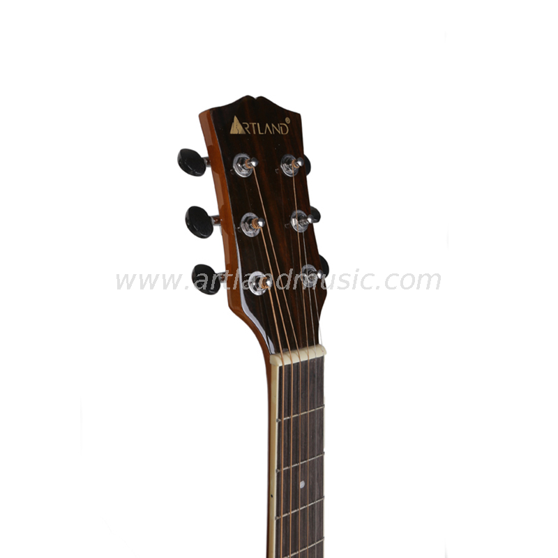 Guitarra acústica lateral y trasera de palisandro con tapa de abeto (AG4218C)