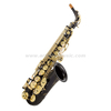 Saxofón alto Mib Llave lacada en oro Cuerpo NEGRO