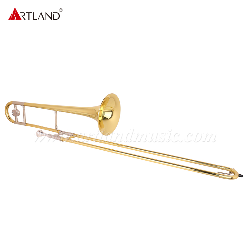 Trombón tenor lacado dorado Bb (ASL-710)