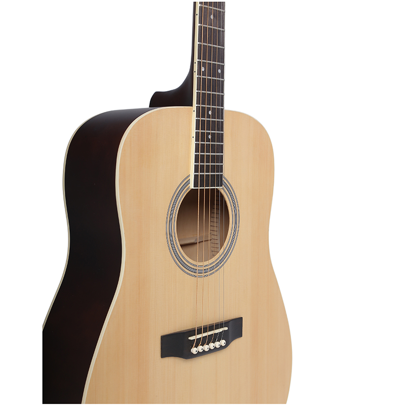 Guitarra acústica trasera y lateral de tilo con tapa de abeto (AG4111)