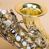 Saxofón Soprano Lacado Dorado Con Llave De Níquel (ASS3506GN)