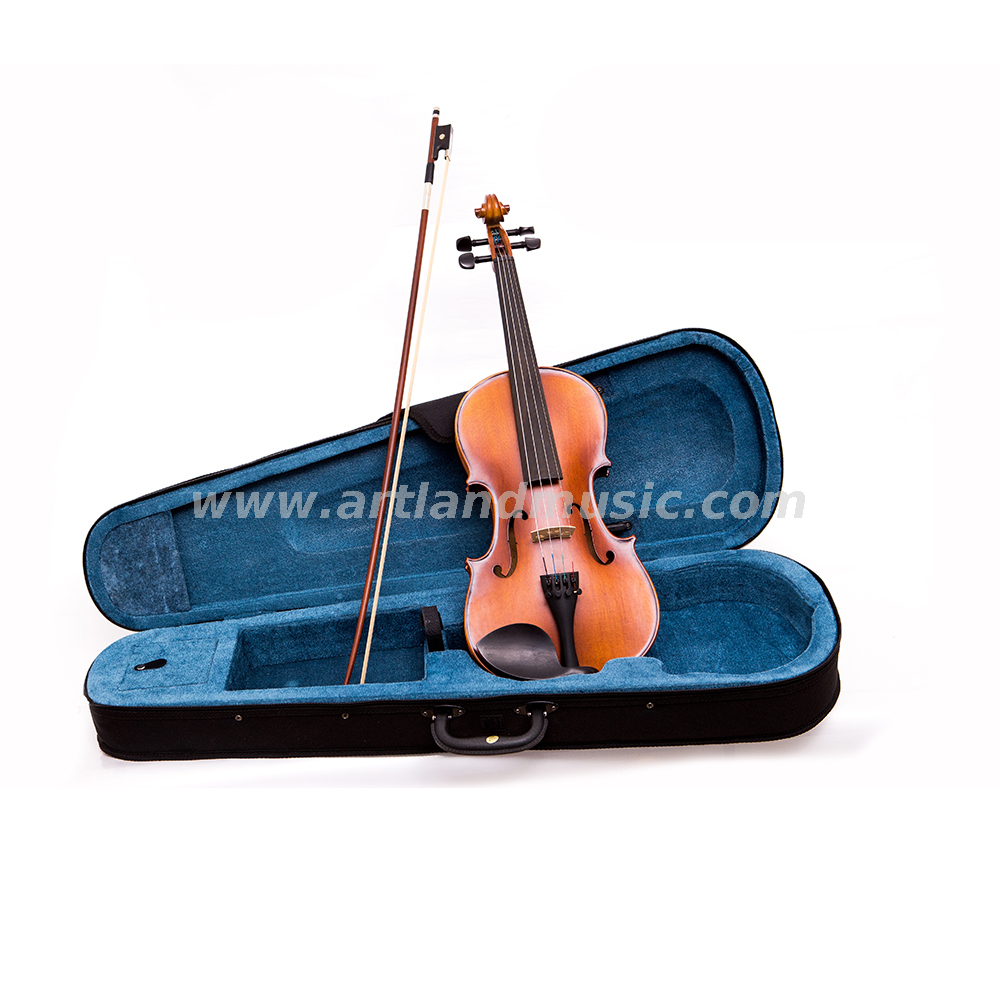 Ajuste de violín de estudiante sólido de ajuste de ébano (GV104A)