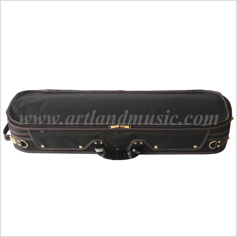 Estuche duro para violín oblongo rojo (SVC306)