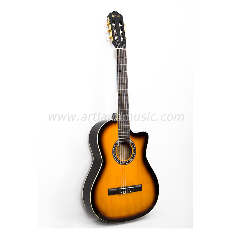 Guitarra clásica Sunburst Cutaway Body (CG960)