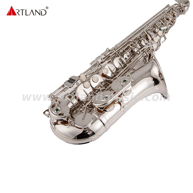 Saxofón alto niquelado para principiantes (AAS3509N)