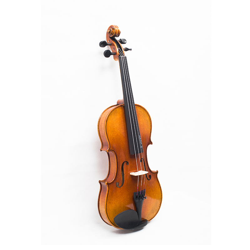 Bonito violín de barniz antiguo con flamado (AVA200)