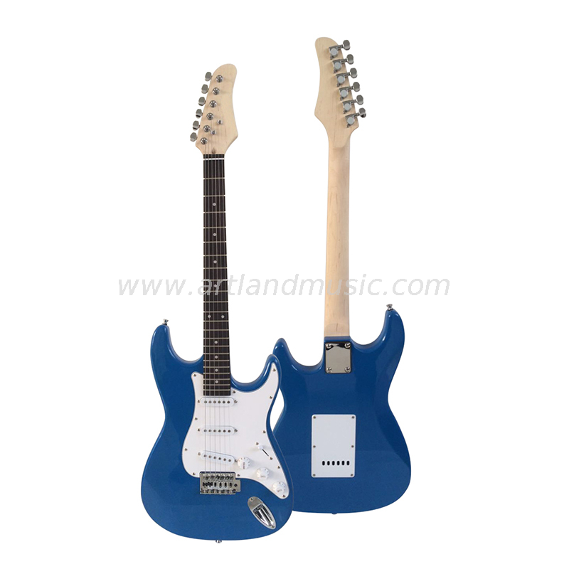 Guitarra eléctrica Custom St Style Color azul (EG001)