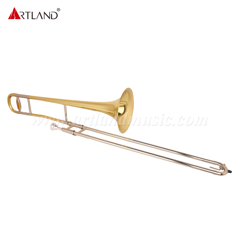 Trombón tenor lacado dorado Bb (ASL-701)